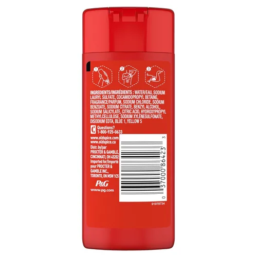 Miniatura 8 de Old Spice Volcán antitranspirante y desodorante para hombre con carbón, 2.6 onzas (paquete de 3) con gel de baño Swagger tamaño viaje
