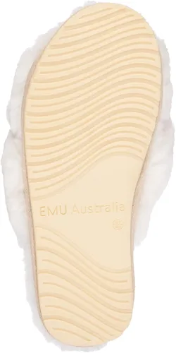 Miniatura 6 de EMU Australia Mayberry Crystal - Pantuflas de piel de oveja para mujer, talla 6, Natural