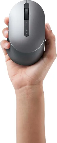 Miniatura 7 de Dell Mouse inalámbrico móvil - MS3320W, inalámbrico - 2.4 GHz, Bluetooth 5.0, LED óptico, desplazamiento mecánico, 1600 DPI, 3 botones