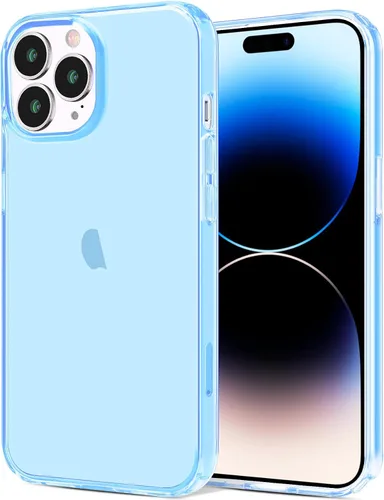 Miniatura 16 de JJGoo Funda compatible con iPhone 14 Pro Max transparente, protectora, a prueba de golpes, delgada y fina, cubierta de parachoques suave, fundas