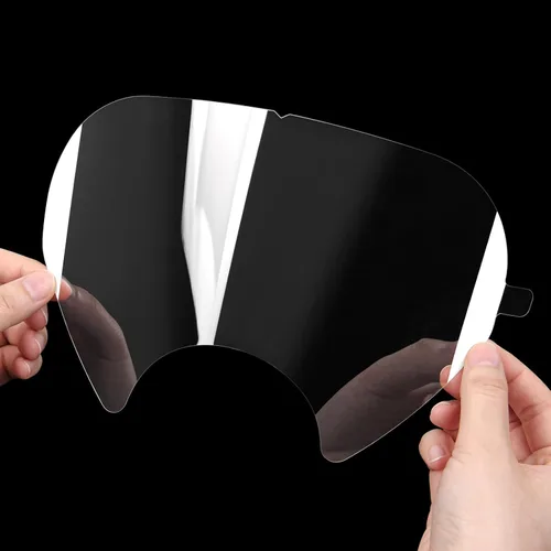 10 paquetes de cubiertas de lentes desmontables compatibles con las máscaras de respiradores de la serie 3M 6885, 6000, 6700, 6800, 6900, cubierta