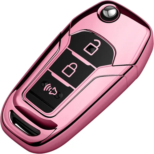 Miniatura 9 de Tukellen Funda para llavero Ford de TPU suave, protección completa, compatible con Ford F150 F250 F350 F450 F550 Explorer Ranger Escape Key Shell