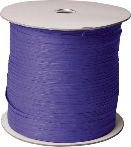 Jillson Roberts Carrete de 1000 yardas a granel rafia de papel de 1/4 pulgadas, morado (BPR03)