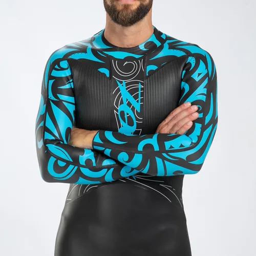 Miniatura 4 de Zoot Traje de neopreno Manta para hombre, flexible, flotante y cómodo para el día de la carrera, entrenamiento o natación y triatlones en aguas