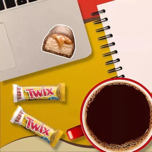 Miniatura 5 de Twix Fun Size - Barras de caramelo y chocolate con leche, 65