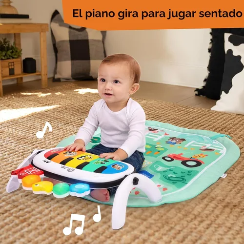 Miniatura 8 de Baby Einstein Exploradores de Granja 4 en 1 Kickin’ Tunes Gimnasio Musical de Música y Lenguaje de Descubrimiento de Prado, Edades 0 Meses y Más