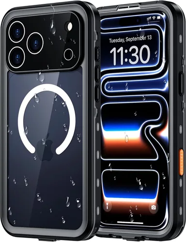 Miniatura 13 de Red2Fire Funda impermeable para iPhone 16, protector de pantalla integrado y protector de cámara, compatible con MagSafe, cuerpo completo a prueba
