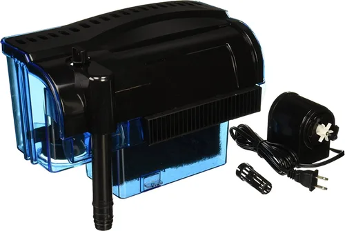 Miniatura 4 de Penn Plax Cascade Filtro colgante para acuario, filtro con sistema de filtración cuádruple, limpia tanques de hasta 50 galones