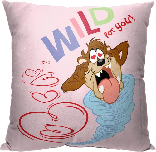 Miniatura 26 de Northwest Warner Bros. Looney Tunes - Almohada de 18 x 18 pulgadas, soplada