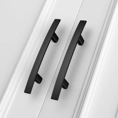 Miniatura 43 de homdiy Paquete de 10 manijas de gabinete de latón antiguo con agujero central de 3 pulgadas, aleación de zinc resistente, tiradores de cajón de arco