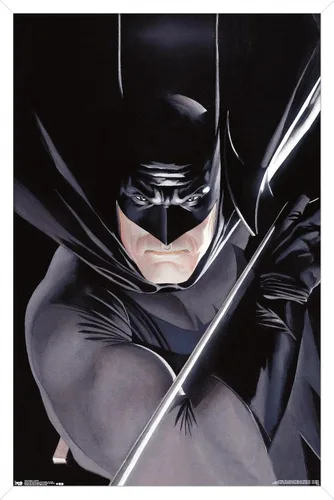 Miniatura 13 de Trends International DC Comics Batman - Póster de pared de retrato, 14.725 x 22.375 pulgadas, versión enmarcada en negro Versión con marco negro
