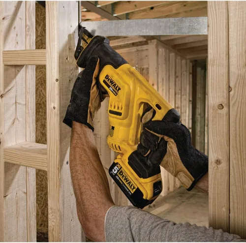 Miniatura 7 de Herramienta de sierra alternante Dewalt DCS387B 20V máx., compacta, inalámbrica (herramienta sola), 14 pulgadas