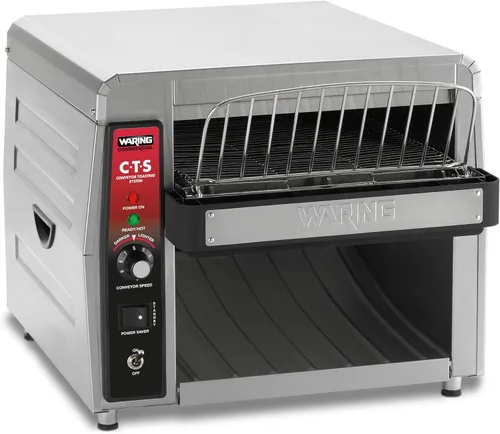 Waring Tostadora comercial CTS1000 Coneyer, 450 rebanadas por hora, 120V, 1800W, enchufe de 5-15 fases