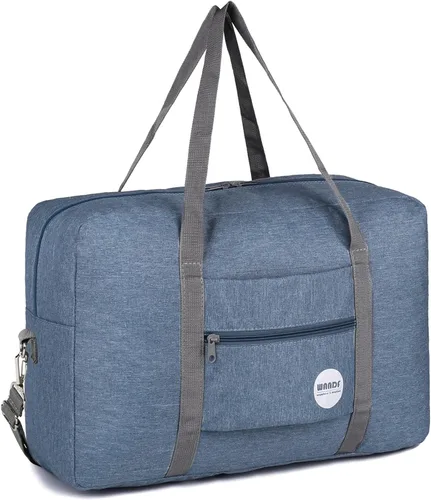 WANDF Bolsa de viaje para artículos personales de Spirit Airlines de 18 x 14 x 8 pulgadas, bolsa de viaje debajo del asiento, equipaje de mano