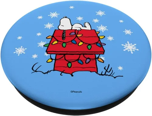 Miniatura 2 de Peanuts Holiday Snoopy - Luces para casa de perros, con agarre y soporte para teléfonos y tabletas