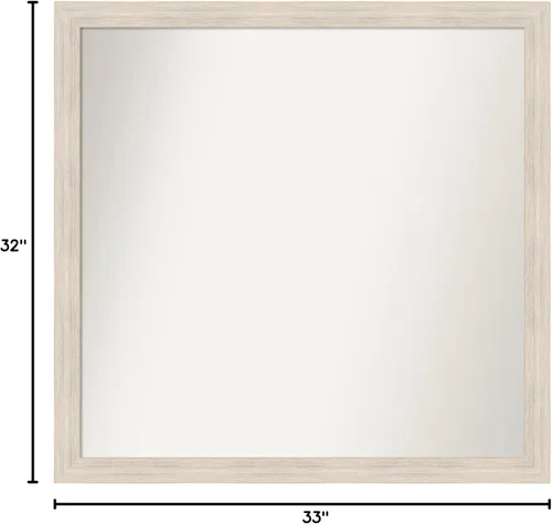 Miniatura 286 de Amanti Art Espejo personalizado, espejo estrecho de baño de oro blanco, espejo de pared o espejo de tocador de baño sobre el fregadero