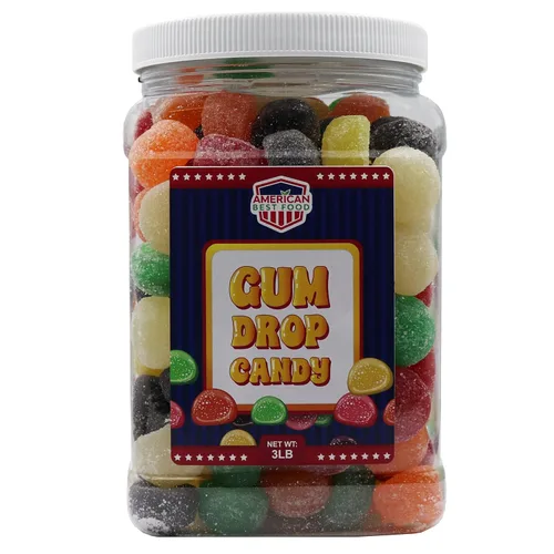 Miniatura 4 de American Best Food Caramelo de goma de mascar en tarro (3 LB)