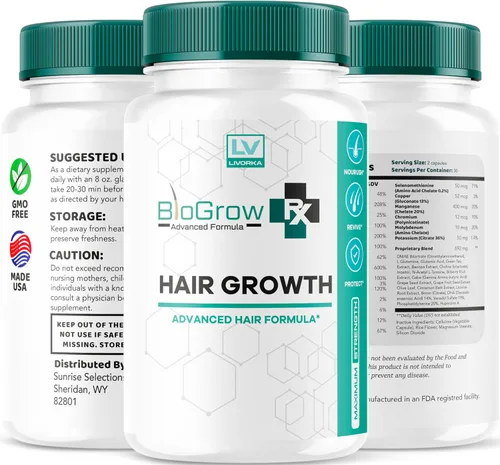 Miniatura 4 de (3 unidades) Bio Grow Capsules, Bio Grow, Bio Grow Hair, fórmula avanzada Bio Grow, Bio Grow Hair Growth, Bio Grow Hair Growth Gomies, Bio Grow RX