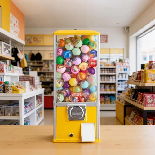 Miniatura 8 de VEVOR Máquina de chicle, dispensador de máquina expendedora de dulces de 25 pulgadas de altura, máquinas expendedoras de 25 centavos para centros