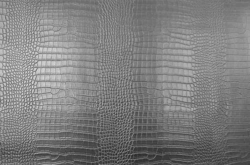 Miniatura 5 de Tela de piel de aligátor Wento de PU, tela de piel sintética color negro, tela de cocodrilo, tela de piel para tapicería por yarda (1 yarda, negro)