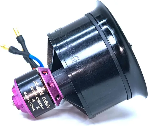 Miniatura 11 de EDF 1.969 in 4S 4300KV 16.8V 11 aspas con 40A ESC, ventilador eléctrico con controlador de velocidad electrónico, motor de chorro RC, motor sin