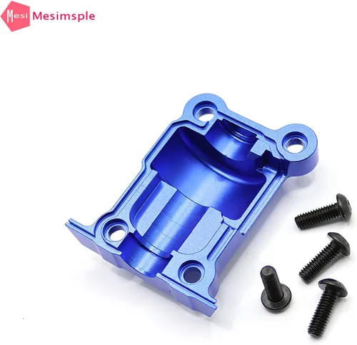 Miniatura 6 de Alloy Xmaxx - Cubierta del diferencial trasero superior 7787 para 1/5 X-Maxx Drive Gear Cover X Maxx Diff Cover Truck Upgrades Blue Azul