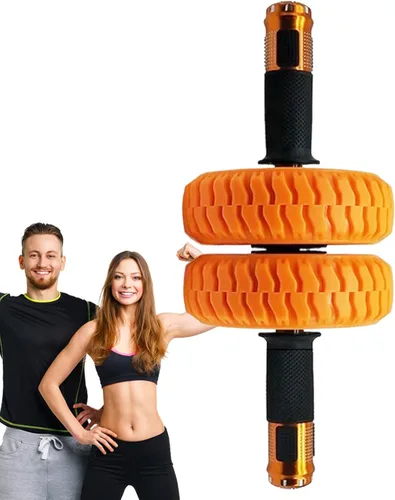 Rueda de rodillo abdominal, rueda de ejercicio de entrenamiento de fuerza de 6 pulgadas para hombres, mujeres y principiantes, equipo de fitness