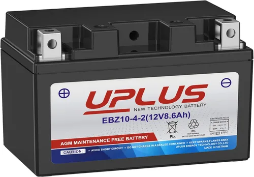 Batería para ATV YTZ10S-BS, UPLUS EBZ10-4-2 para Scooter, Moto de Nieve, UTV, Motocicleta. Libre de mantenimiento – AGM sellada. Baterías para
