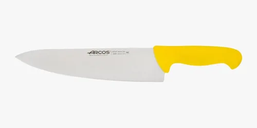 Arcos Cuchillo de chef de acero inoxidable de 10 pulgadas. Cuchillo de cocina profesional multiusos para cortar y limpiar verduras. Mango ergonómico