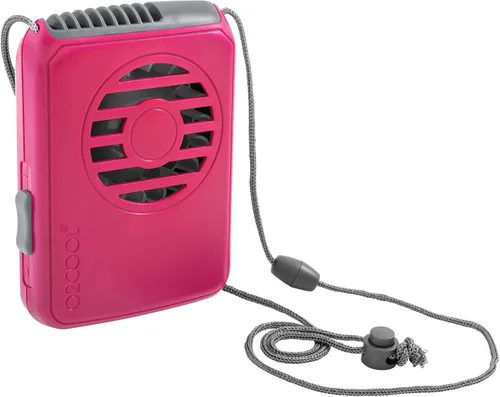 Miniatura 8 de O2COOL Ventilador de Collar Deluxe, Funciona con Pilas, para Enfriamiento Personal con Correa Ajustable (Negro)