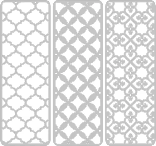 Miniatura 2 de Sizzix Creative Backgrounds Dies, talla única, multicolor