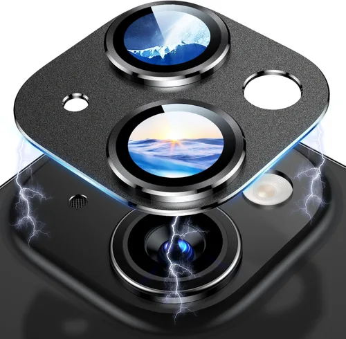 Miniatura 31 de Uyiton Compatible con iPhone 17 Pro Protector de Lente de Cámara - [No Fácil de Romper][Fuerte Adsorción][Compatible con Fundas] Cubierta de Titanio