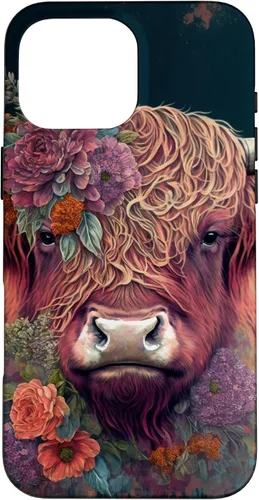 Miniatura 18 de Funda para iPhone SE (2020) / 7 / 8 Western Boho Highland Cow Farmer Lover