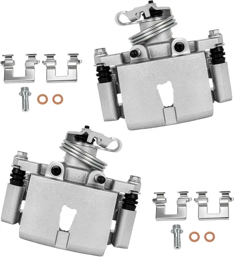 Miniatura 14 de cciyu Ensamblaje de pinza de freno trasero izquierdo con soporte 18B4712 para Chevy para blazer/para S10, para GMC para Jimmy/para Sonoma