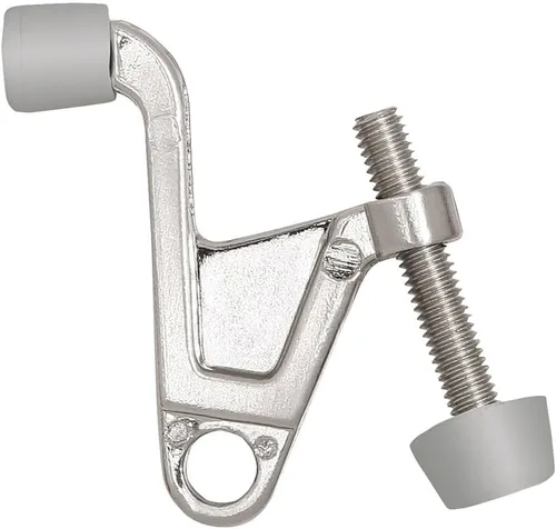 Miniatura 8 de Design House Design House 181842 - Paquete de 10 topes de puerta jumbo con punta de goma, protector de pared, bisagra, tope de puerta, bisagra