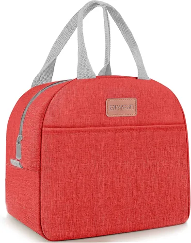 Miniatura 8 de Bolsa de almuerzo para mujeres y hombres, lonchera aislada para adultos, pequeña lonchera hermética enfriadora, contenedores de comida para almuerzo