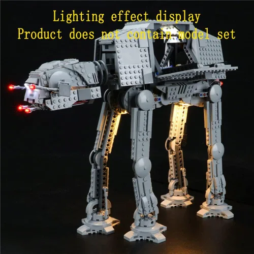Miniatura 5 de GEAMENT Kit de luces LED versión 2020 compatible con modelos de construcción Lego 75288 at-at (versión 2020) (juego de modelos no incluidos)