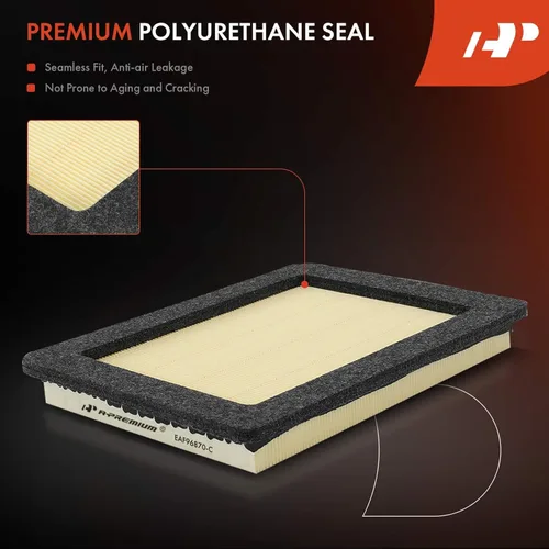 Miniatura 6 de A-Premium Filtro de aire de motor compatible con Ford F-150 2004-2008, F-250 F-350 Super Duty 2005-2007, Expedition y Lincoln Navigator 2005-2006