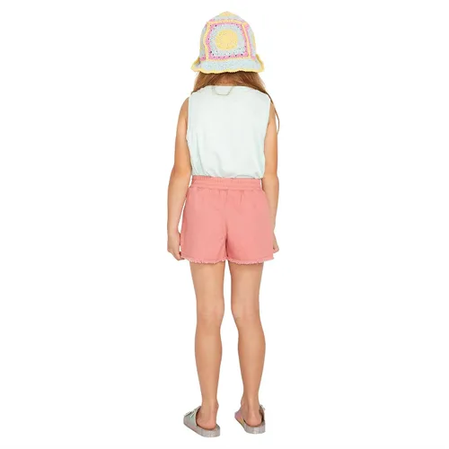 Miniatura 4 de Volcom Strutin Stone - Pantalón corto con cintura elástica para niña, Mapa