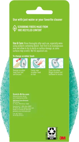 Miniatura 6 de Scotch-Brite - Repuestos de esponja para bañera y azulejo sin rayones, (Paquete de 6)