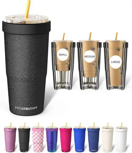 Miniatura 59 de Frost Buddy Togo Buddy 30oz Stainless Steel Vacuum Insulated Tumbler To Go Coffee Cup – Iced Coffee Sleeve, Travel Mug, Thermal Cup for Hot & Cold
