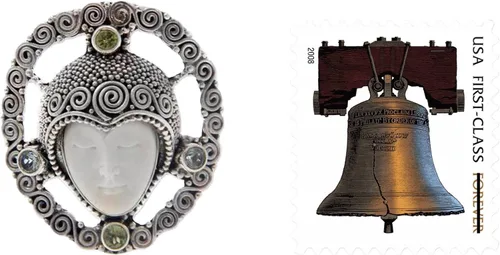 Miniatura 3 de NOVICA Anillo de cóctel de plata de ley 925 con topacio azul y peridoto