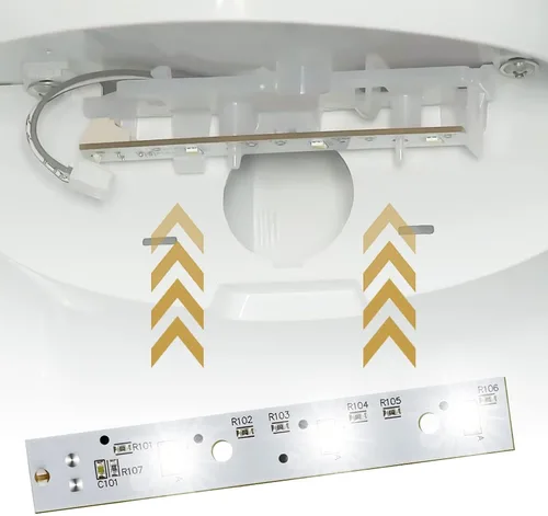 Miniatura 5 de WISINY WR55X26671 Bombilla LED para refrigeradores GE Foco LED para refrigerador LED y reemplazo de luz LED para refrigerador GE Reemplaza