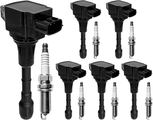 Miniatura 8 de Paquetes de bobina de encendido HQPASFY, Compatibles con Infiniti G35/FX35/M35 2003-2008, Nissan 350Z 2003-2006 3.5L V6, Reemplaza # 22448-AL61C