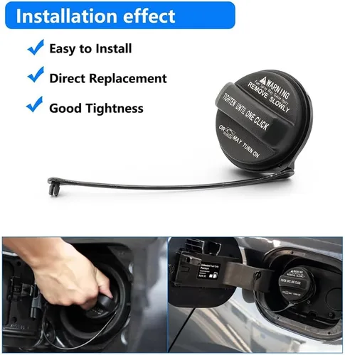 Miniatura 2 de Car Fuel Tank Caps for Hyundai Tucson 2005-2019 31010-3L600 310103L600,Gas Petrol Filler Tank Cover ABS Petrol Cap Fuel Cap Replacement Tight