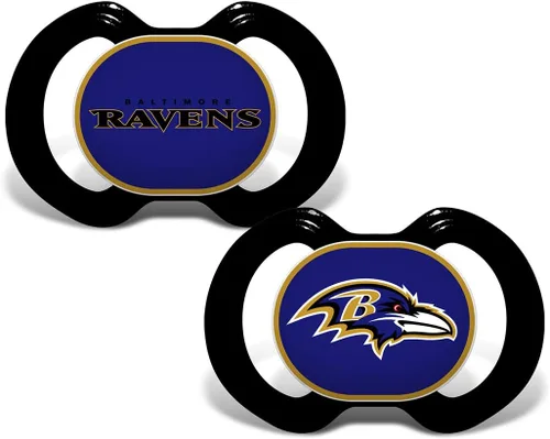 Miniatura 16 de Baby Fanatic NFL - Chupetes unisex para bebé, 2 unidades 3-Varios