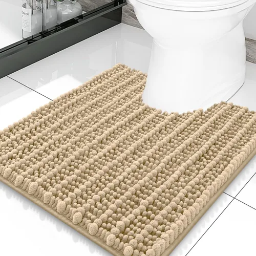 Miniatura 137 de Smiry Alfombras de Baño 24x16 pulgadas, Alfombras de Baño de Chenilla Extra Suaves y Absorbentes, Respaldo de Goma Antideslizante, Lavable a Máquina