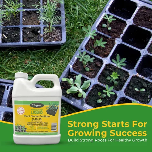Miniatura 2 de EZ-gro - Fertilizante de inicio de plantas y fertilizante de plántulas Nuestro fertilizante líquido para plántulas es un excelente iniciador