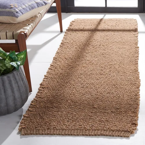 Miniatura 12 de SAFAVIEH Natural Fiber Collection - Alfombra decorativa de 2 x 3 pies, natural, hecho a mano, yute con flecos, ideal para zonas de alto tráfico