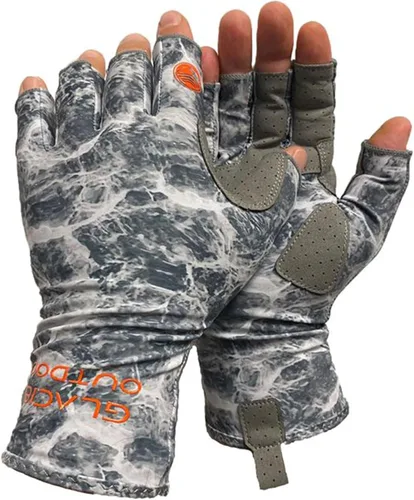 Miniatura 10 de Glacier Glove Islamorada 50+ Sun Protection Durable Lightweight Breathable Quick-Dry Fingerless Outdoor Fishing Sun Glove
